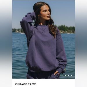 Daily Drills vintage navy crew neck and shorts!